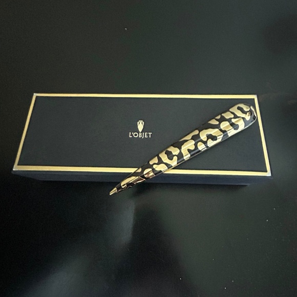 L’ Objet Leopard Letter Opener. NWT